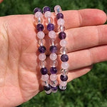 rose quartz bracelet amethyst bracelet clear quartz crystal bracelet gemstone jewelry beaded stone bracelets 7 chakra bracelet womens jewellery gift bracelet money crystal wealth income bracelet natural certified healing stone evil eye protection bracelet for men women good luck bracelet spiritual zodiac bracelet charms jewelry bracelet calm anxiety reiki healing bracelet spiritual gift reiki energy healing stress relief bracelet prosperity abundance crystal bracelet love crystal bracelet 