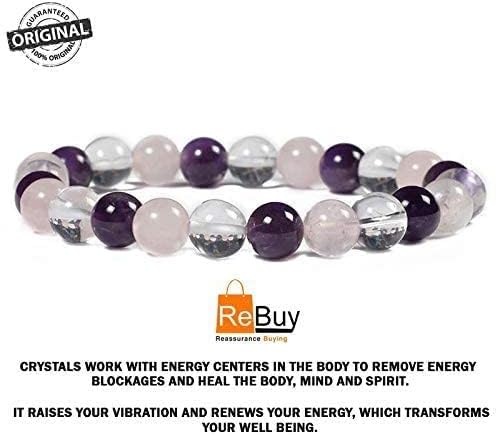 rose quartz bracelet amethyst bracelet clear quartz crystal bracelet gemstone jewelry beaded stone bracelets 7 chakra bracelet womens jewellery gift bracelet money crystal wealth income bracelet natural certified healing stone evil eye protection bracelet for men women good luck bracelet spiritual zodiac bracelet charms jewelry bracelet calm anxiety reiki healing bracelet spiritual gift reiki energy healing stress relief bracelet prosperity abundance crystal bracelet love crystal bracelet 