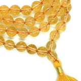 citrine mala citrine stone mala japa mala 108 beads crystal quartz 108+1 japa mala beads rosary pure 7 chakra meditation mala for women men stone healing stone gemstone mala for money good luck prosperity success positive energy wealth meditation stone mala crystals gift healing gift spiritual gift gemstone jewelry womens jewellery gift natural certified healing stone charms jewelry zodiac mala for calm anxiety stress relief abundance crystal love stone protection stone reiki healing crystal 
