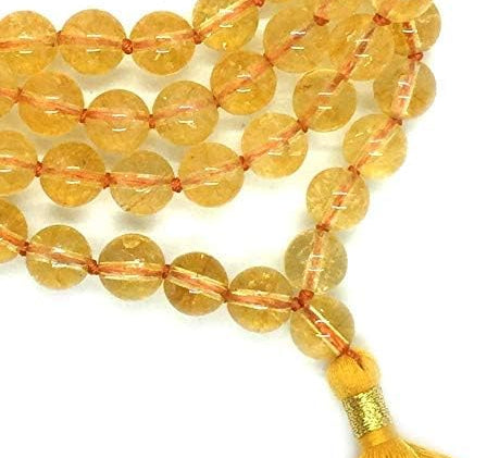 citrine mala citrine stone mala japa mala 108 beads crystal quartz 108+1 japa mala beads rosary pure 7 chakra meditation mala for women men stone healing stone gemstone mala for money good luck prosperity success positive energy wealth meditation stone mala crystals gift healing gift spiritual gift gemstone jewelry womens jewellery gift natural certified healing stone charms jewelry zodiac mala for calm anxiety stress relief abundance crystal love stone protection stone reiki healing crystal 
