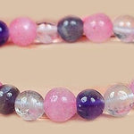 rose quartz bracelet amethyst bracelet clear quartz crystal bracelet gemstone jewelry beaded stone bracelets 7 chakra bracelet womens jewellery gift bracelet money crystal wealth income bracelet natural certified healing stone evil eye protection bracelet for men women good luck bracelet spiritual zodiac bracelet charms jewelry bracelet calm anxiety reiki healing bracelet spiritual gift reiki energy healing stress relief bracelet prosperity abundance crystal bracelet love crystal bracelet 