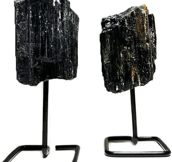 black tourmaline rock black tourmaline raw stand crystals black tourmaline tumble stones 7 chakra stone natural healing stone black tourmaline crystals stones raw cluster loose cut gemstones 7 chakra tumbled stones meditation stone kit wealth money crystal stones prosperity success good luck stones and crystals gift tumble stones for positive energy protection stone decorative stones showpieces for home decor office gifts polished tumble tourmaline tumble geode stone healing gift spiritual gift 