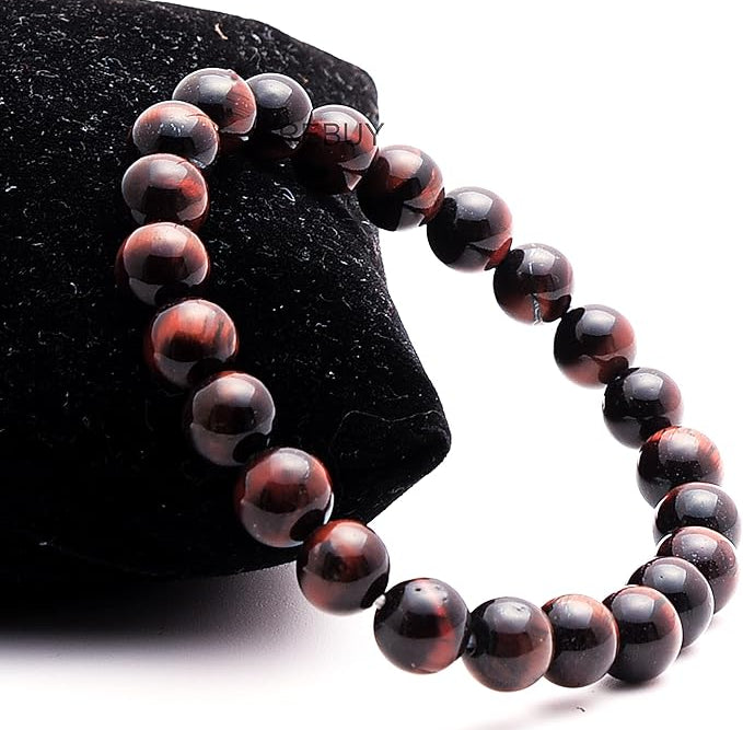 tiger eye bracelet for men tiger eye bracelets for women red stone bracelet red tiger eye bracelet natural gemstone bracelet certified healing stone bracelet gemstone jewelry beaded stone bracelets 7 chakra bracelet womens jewellery gift bracelet money crystal bracelet wealth bracelet income bracelet natural certified healing stone bracelet evil eye bracelet for men women 