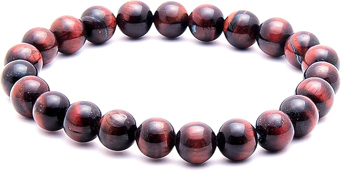 tiger eye bracelet for men tiger eye bracelets for women red stone bracelet red tiger eye bracelet natural gemstone bracelet certified healing stone bracelet gemstone jewelry beaded stone bracelets 7 chakra bracelet womens jewellery gift bracelet money crystal bracelet wealth bracelet income bracelet natural certified healing stone bracelet evil eye bracelet for men women 