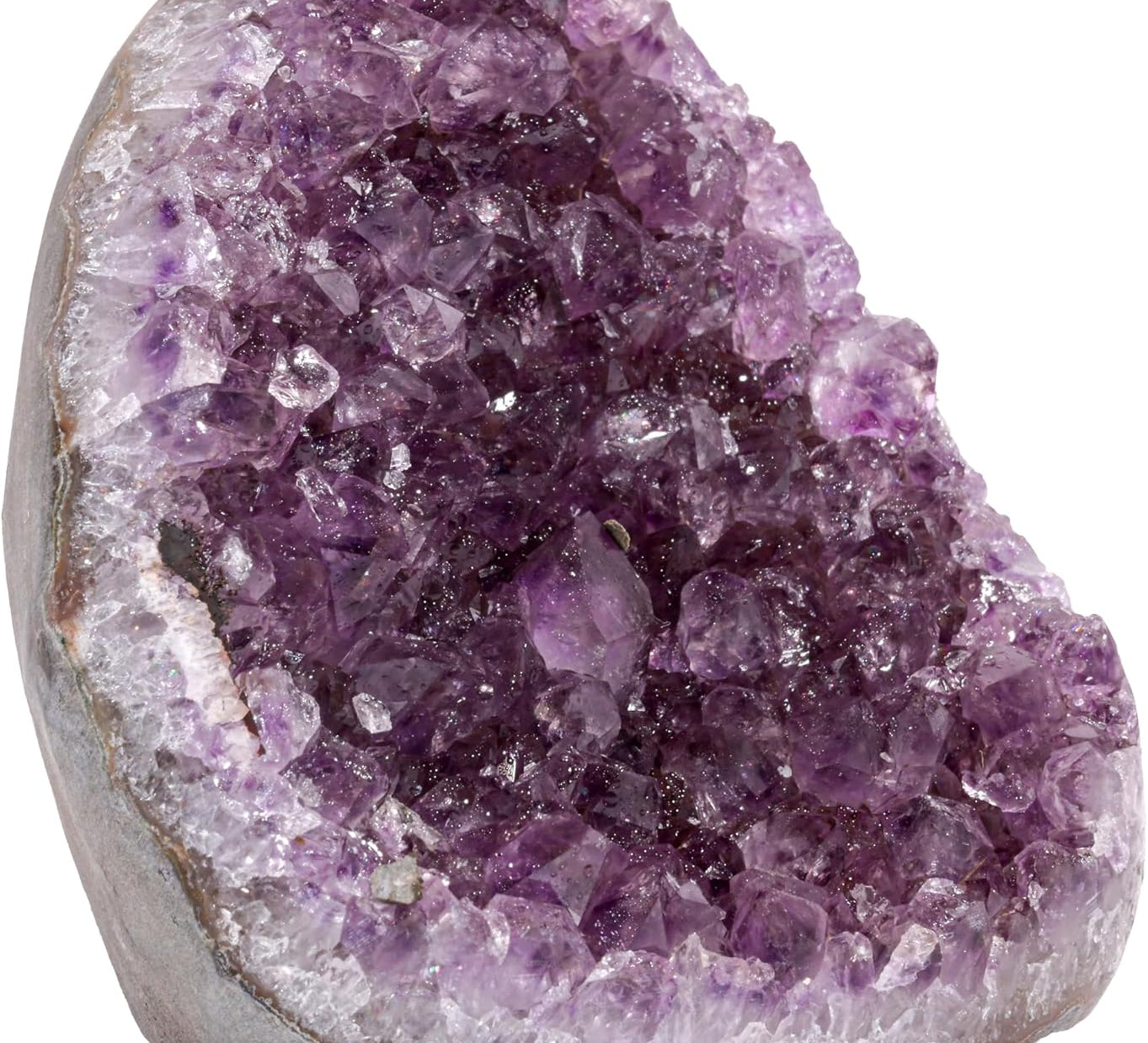 amethyst cluster geode uruguay cave purple raw rough stone rock spiritual healing amethyst stones 7 chakra stone cluster large geode rock druzy raw cluster loose cut gemstones tumbled stones meditation stone kit wealth money crystal stones pocket stone prosperity success good luck stones crystals gift  positive energy protection stone decorative multicoloured stones showpieces for home decor gifts polished tumble stones natural healing crystal stone gift meditation abundance stone reiki healing
